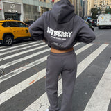 DROP 21ST OCT - NEW YORK EDIT STRAIGHT LEG JOGGERS