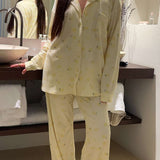 CITRUS BLOOM PYJAMAS SHIRT
