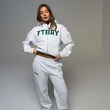 DROP 18TH JAN - SPORT & LEISURE OVERSIZED ZIP HOODIE