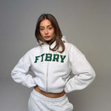 DROP 18TH JAN - SPORT & LEISURE OVERSIZED ZIP HOODIE