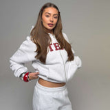 SPORT & LEISURE OVERSIZED ZIP HOODIE