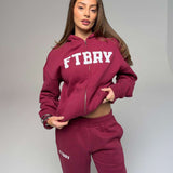 DROP 18TH JAN - SPORT & LEISURE OVERSIZED ZIP HOODIE