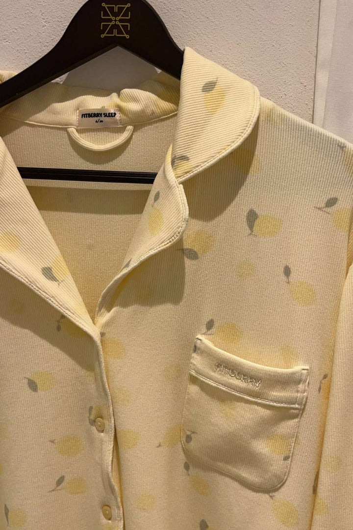 CITRUS BLOOM PYJAMAS SHIRT