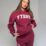 DROP 18TH JAN - SPORT & LEISURE OVERSIZED ZIP HOODIE