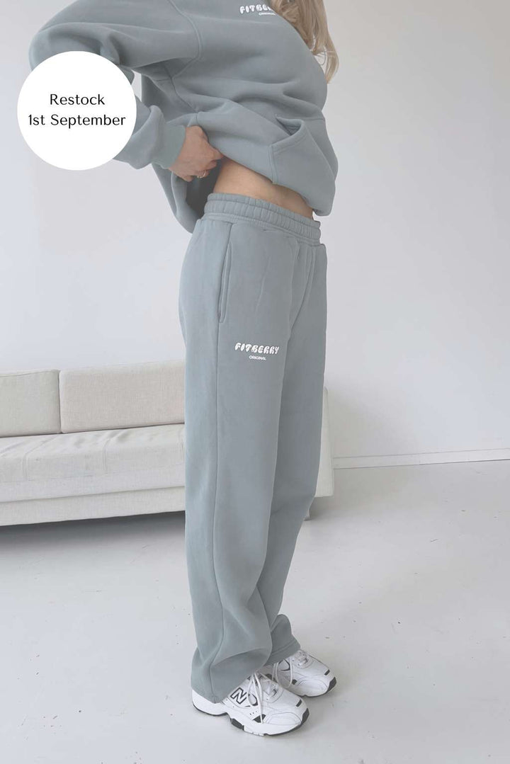RESTOCK 1ST SEPT - SPORTY STRAIGHT LEG JOGGERS