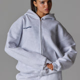 SPORTS STUDIO OVERSIZED ZIP HOODIE