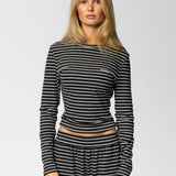 PALMER SOFT STRIPE TOP