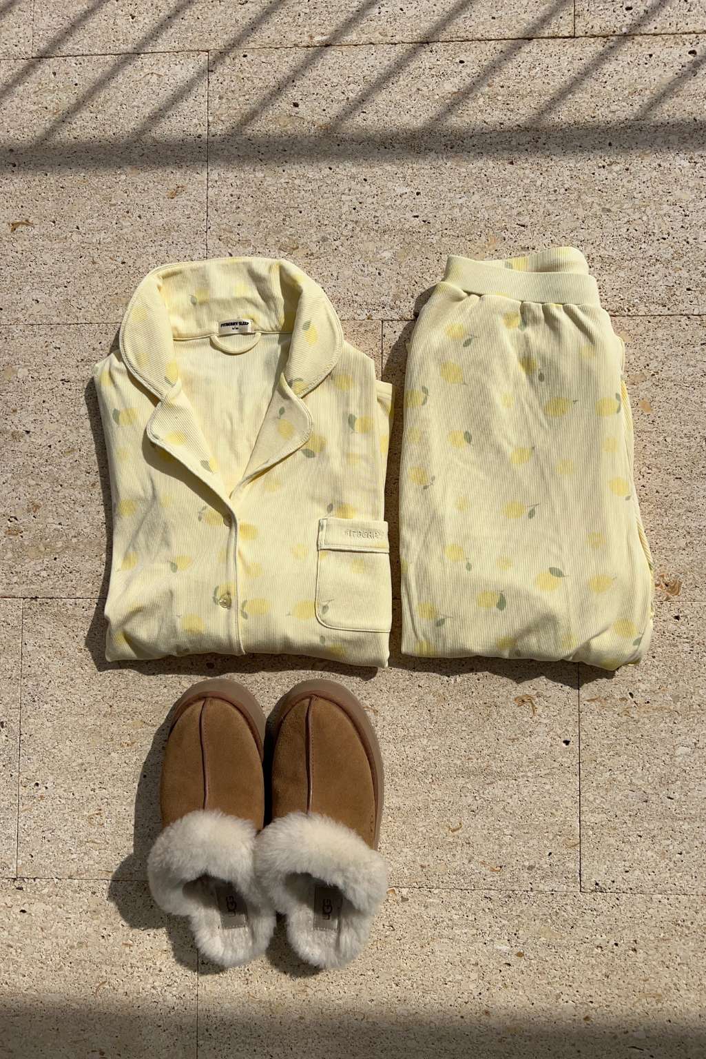 CITRUS BLOOM PYJAMAS SHIRT