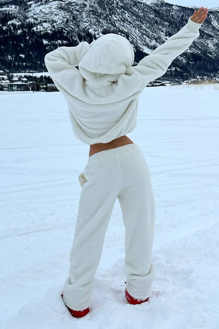 SNOW BUNNY FLARED JOGGERS