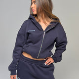 SIGNATURE OVERSIZED ZIP HOODIE