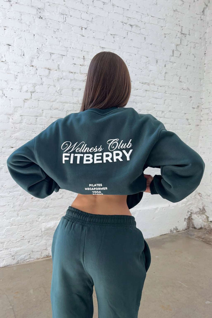 SOLD OUT - WELLNESS CLUB OVERSIZED CREWNECK