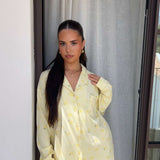CITRUS BLOOM PYJAMAS SHIRT
