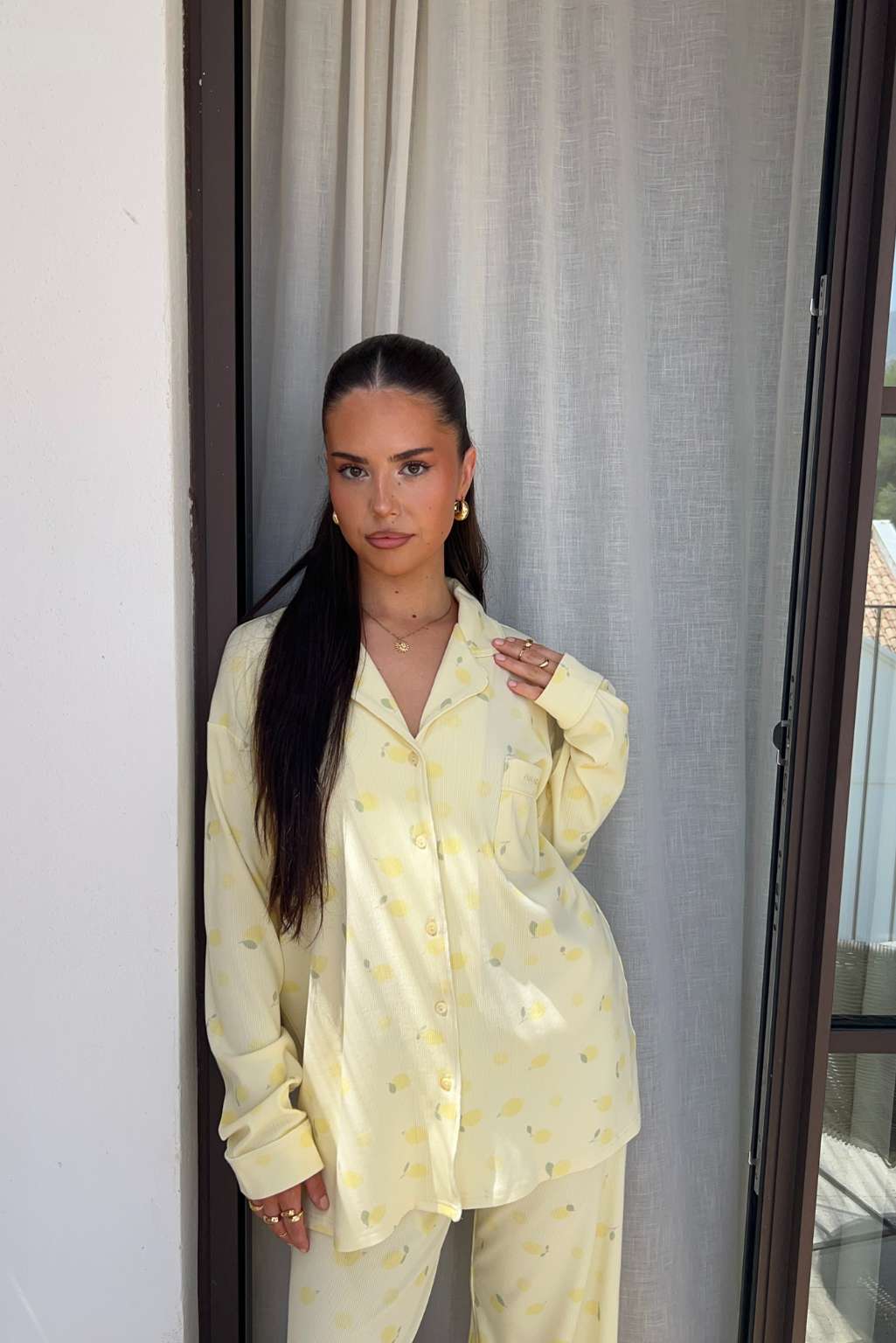 CITRUS BLOOM PYJAMAS SHIRT