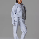 SPORTS STUDIO OVERSIZED ZIP HOODIE