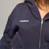 SIGNATURE OVERSIZED ZIP HOODIE