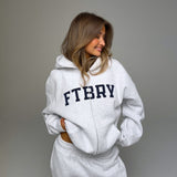 PRE-ORDER OFF DUTY OVERSIZED ZIP HOODIE