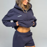SIGNATURE OVERSIZED ZIP HOODIE