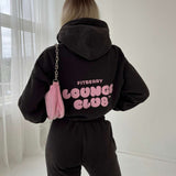 LOUNGE CLUB OVERSIZED HOODIE