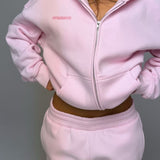 SIGNATURE OVERSIZED ZIP HOODIE
