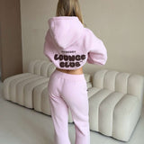 LOUNGE CLUB OVERSIZED HOODIE