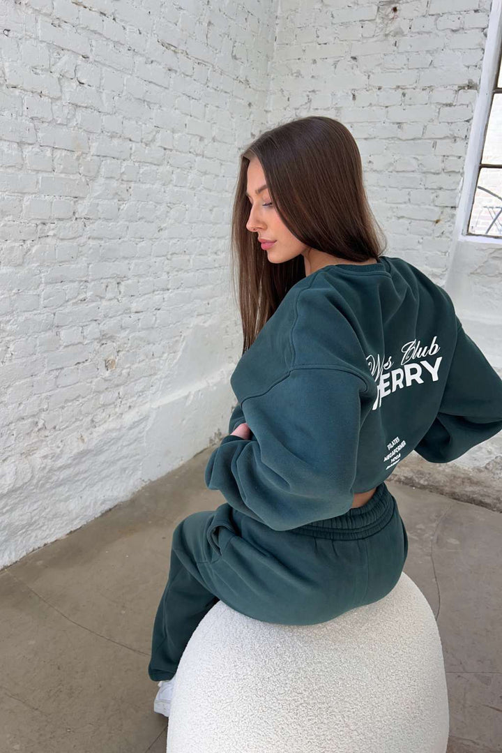 SOLD OUT - WELLNESS CLUB OVERSIZED CREWNECK