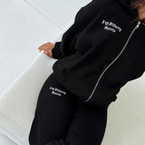I ♥ FITBERRY OVERSIZED ZIP HOODIE