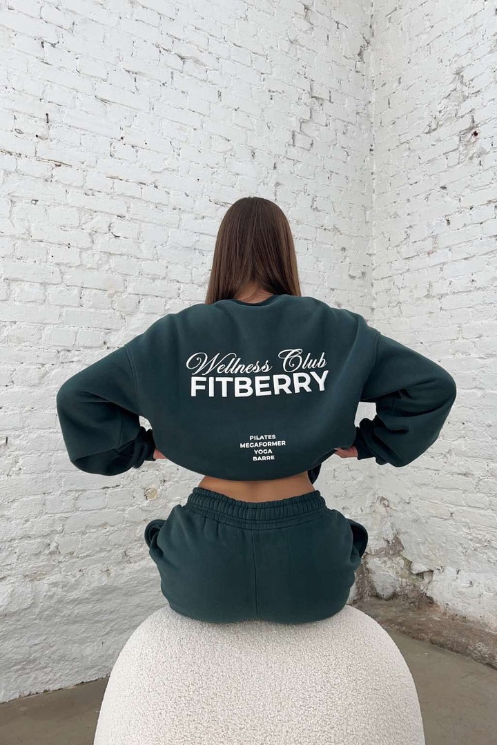 SOLD OUT - WELLNESS CLUB OVERSIZED CREWNECK