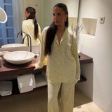 CITRUS BLOOM PYJAMAS SHIRT