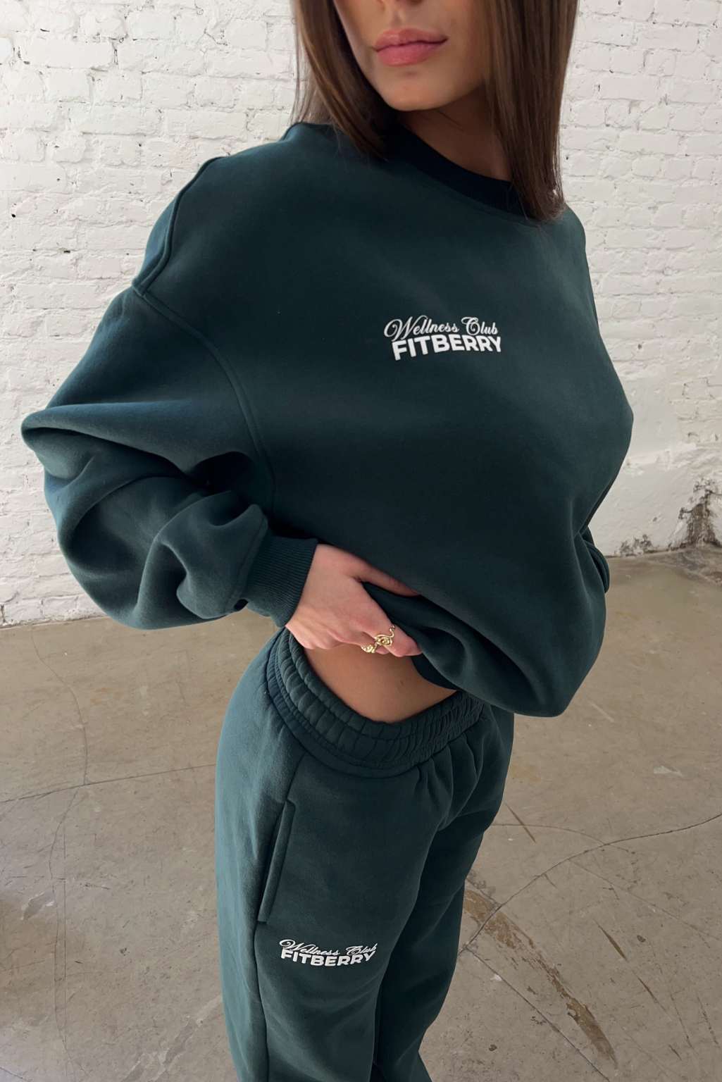 SOLD OUT - WELLNESS CLUB OVERSIZED CREWNECK
