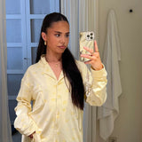 CITRUS BLOOM PYJAMAS SHIRT