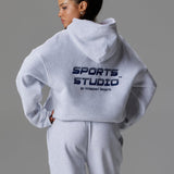 SPORTS STUDIO OVERSIZED ZIP HOODIE