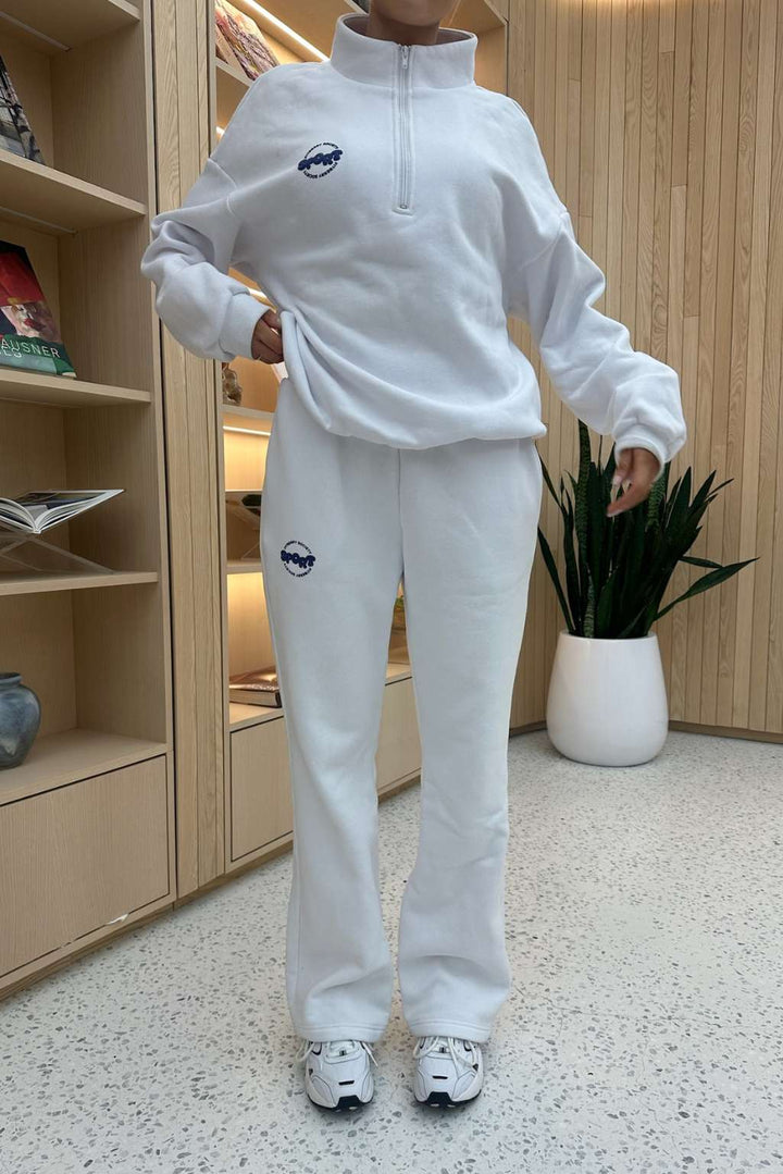 SPORT SOCIETY FLARED JOGGERS