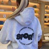 SPORT SOCIETY OVERSIZED HOODIE