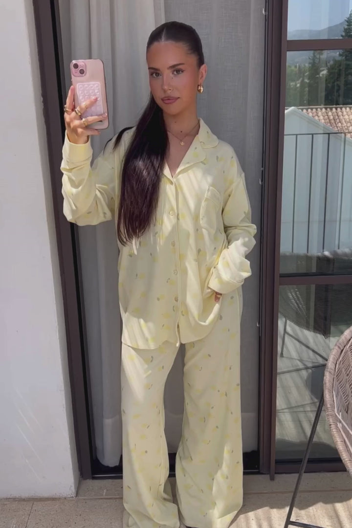 CITRUS BLOOM PYJAMAS PANTS